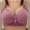 Pink, variant on Lace Push Up Bra for Women Full Coverage Wireless Bra with Padding Adjustable Comfort Lift Support Lingerie