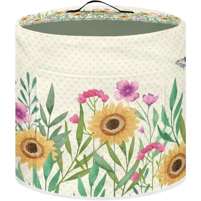 Kitchen Appliance Covers for Electric Pressure Cooker Rice Cooker and Air Fryer Insulated Protector Cover with Storage Pockets Dust Protection Easy Cleaning