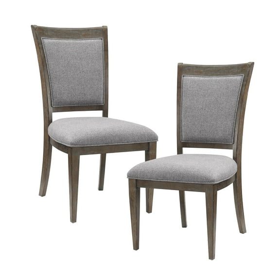 OakvillePark Lisco Dining Side Chair (Set of 2), Driftwood Brown