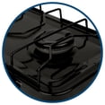 thumbnail image 3 of Parrilla Estufa De Mesa Aksi 2 Quemadores Negro Acero Inoxidable, 3 of 4