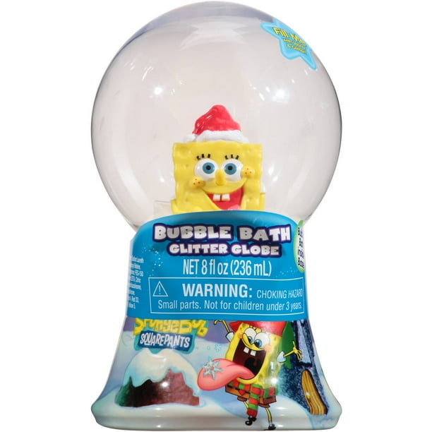 SpongeBob SquarePants Bubble Bath Glitter Globe, 8 fl oz