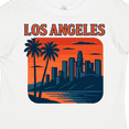 thumbnail image 4 of Inktastic Los Angeles Palm Trees Sunset Boys or Girls Toddler T-Shirt, 4 of 5