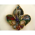 thumbnail image 2 of New Orleans Scenery Fleur De Lis Holiday Ornament Christmas with Gift Box, 2 of 6