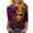 13-Multicolor, variant on Cavosen Carnival Day Women's 3/4 Sleeve Tops Dressy Holiday Mardi Gras Round Neck Blouse Mask Graphic Print Tops Festival Trendy Shirts Loose Workout Tees Party Shrove Tuesday T-Shirts L