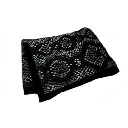 Scene Weaver Journey Animal Print Boa Faux Fur Throw Blanket