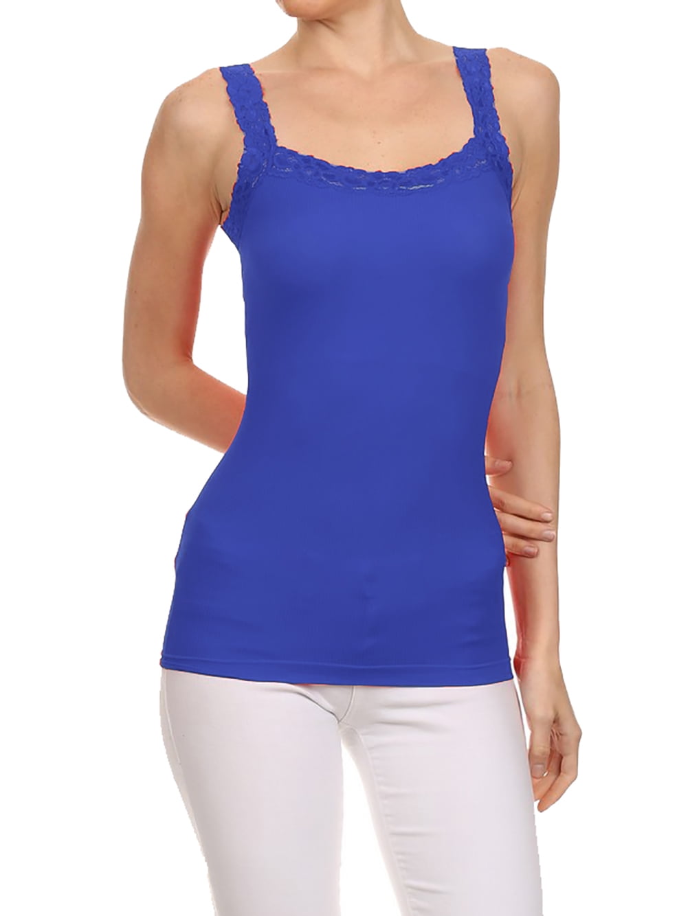 トップス MEDI DENIM TOUCH LACE MIX TUNIC CAMISOLE e0259883-5ff1-44d2-8267-
