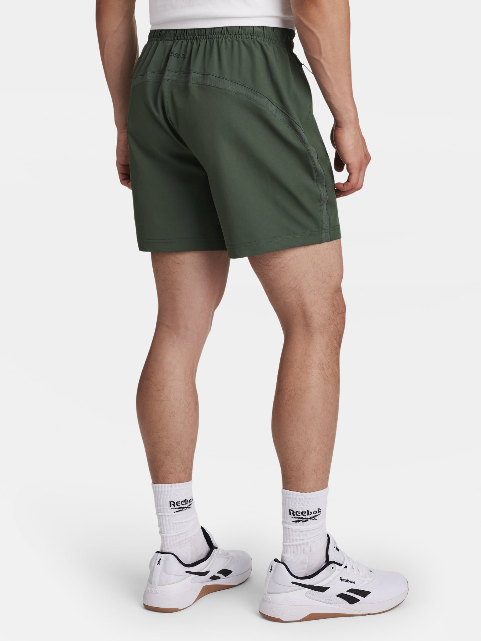 Reebok Men's and Big Men's Match Woven Short, 6" Inseam, Sizes XS-5XL