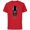 Red, variant on Alien: Romulus Xenomorph Head Skull and Double Jaws Art - Short Sleeve Cotton T-Shirt for Adults - Customized-Black
