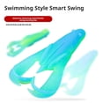 thumbnail image 4 of Visland 6 Pcs Fishing Lures Soft Bionic Lures for Floating Frog Fishing Sinking Swimming Baits Realistic Shaped Freshwater Blacking Puff Water Frog Thunder Frog Bait for All Water Layer, 4 of 7