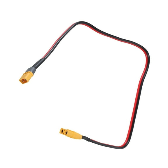 Zeiwohndc XT60 Male to XT90 Female Extension Wire Power Cord Connection Cable 61-366cm