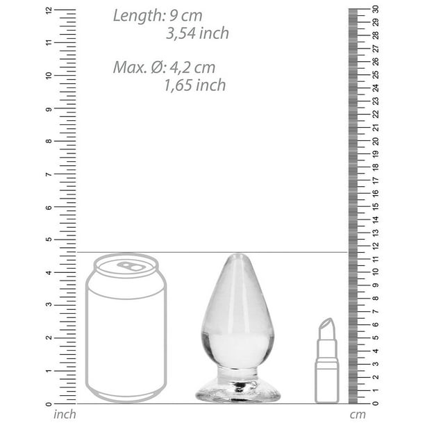 RealRock Crystal Silicone Clear 4.5 in. Anal Plug, Clear - Walmart Business Supplies RealRock Crystal Silicone Clear 4.5 in. Anal Plug, Clear - Walmart Business Supplies