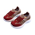 thumbnail image 5 of Girls Tennis Shoes, Kids Sneakers, Basketball Shoes, Toddler Shoes Boys Girls Walking Shoes Toddler Slip On Shoes Wide Kids Tennis Shoes Lightweight Toddler Shoes Baby Sneakers, Red US-2Y/EU-31, 5 of 5