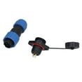 thumbnail image 2 of IP68 Waterproof Plug Socket Male Female Flange Mount Industrial Aviation Power Connector SP134 Pin (250V 5A), 2 of 7