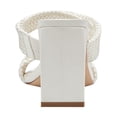 thumbnail image 3 of Marc Fisher Womens Eloria Faux Leather Square Toe Block Heel, 3 of 3