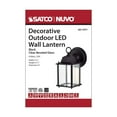 thumbnail image 6 of Nuvo Lighting - Cube - 8W LED Outdoor Wall Lantern In Transitional Style-8.7, 6 of 7