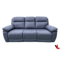 thumbnail image 4 of Levoluxe Regent 83" Jaxxon Blue Power Reclining 3 Seater Sofa with Power Headrests, 4 of 13