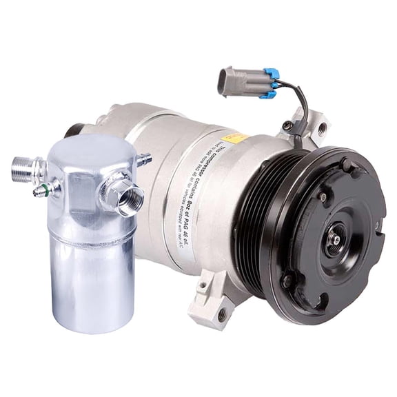 For Chevy Astro & GMC Safari 1995 AC Compressor w/ A/C Drier - BuyAutoParts