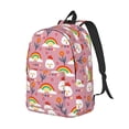 thumbnail image 2 of Daiia Cartoon Chicken Vintage Canvas Backpack for Men and Women ,Hiking Backpack,Travel Laptop Bag for School,Large Capacity Backpack, 2 of 8