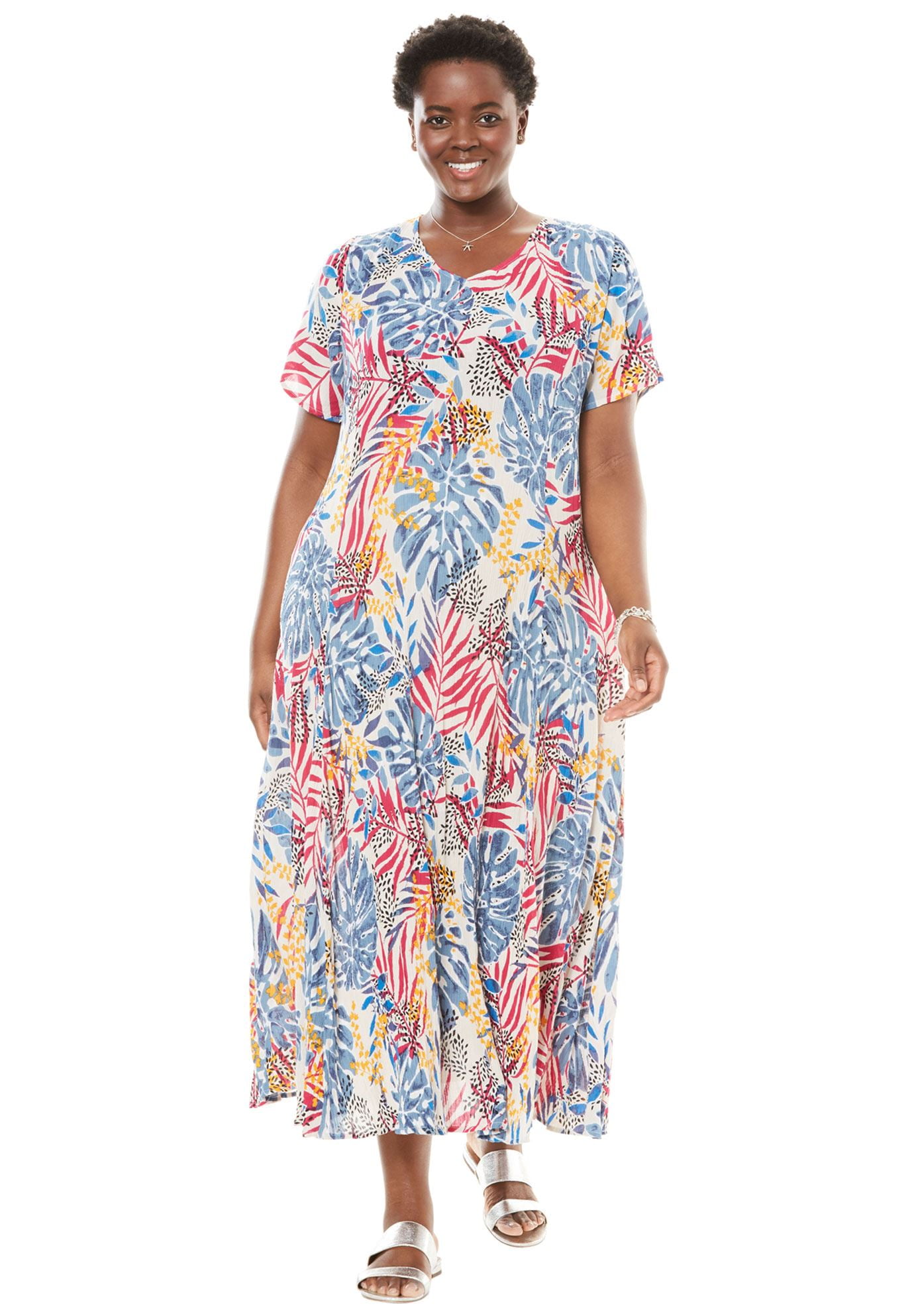 crinkle dresses plus size