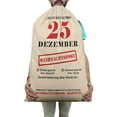 thumbnail image 3 of Printtoo Pack Of 2 Drawstring Special Delivery Extra Large Size Christmas Sack Re-Usable Xmas Present Storage 27x20 Inch, 3 of 9