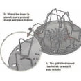 thumbnail image 3 of Folding Camp Stove Toaster, Stainless Steel 4 Slice Propane Bread Toaster, Portable Backpacking Outdoor Toaster Rack Holder For Camping Fishing Hiking, 3 of 5