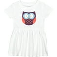 thumbnail image 3 of Inktastic Owl Girls Baby Dress, 3 of 5