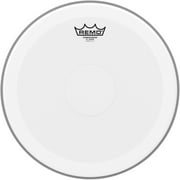 Remo Drum Heads 3701423 14 in. Dia. Clear Dot Batter, Powerstroke 4 & Coated Drum Head