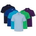 thumbnail image 7 of Fjuchai T Shirts Tees for Men Cotton Lapel Casual Sports T-shirt Lapel Short sleeve Outdoor T Shirts S-3XL, 7 of 7