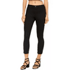 Hue BLACK Side Vent Denim Mid-Rise Capri Legging, US X-Small(0-2), UK X-Small(6)