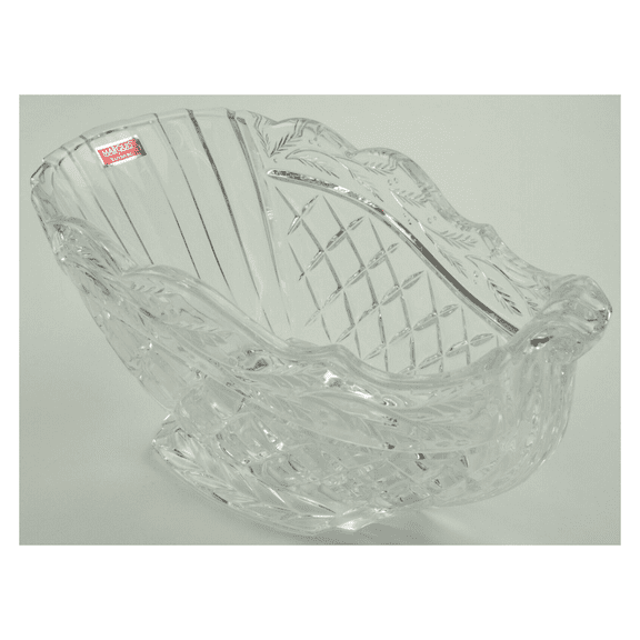 WATERFORD MARQUIS HOLIDAY SLEIGH LEAD CRYSTAL  BOWL, 10,