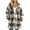 #005-Khaki, variant on TQWQT Flannel Jacket Women Winter Hooded Cardigan Fuzzy Fleece Lined Coats Loose Long Plaid Flannel Jacket Warm Zipper Outerwear with Hood Blue XL