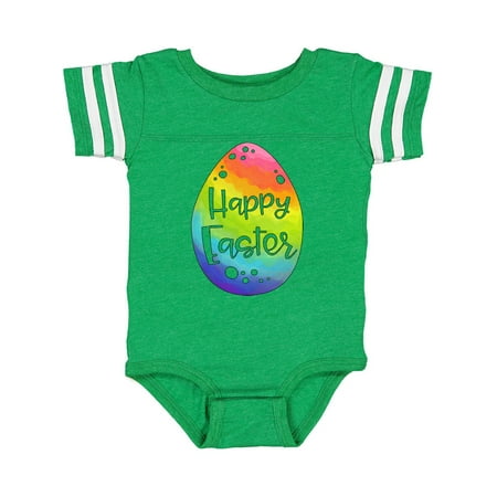 

Inktastic Happy Easter Rainbow Easter Egg Gift Baby Boy or Baby Girl Bodysuit