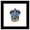 Black Framed Version, variant on Gallery Pops Harry Potter - Ravenclaw Crest Scroll Wall Art, Unframed Version, 12" x 12"