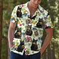 thumbnail image 6 of Funny Cat Tiki Hawaiian Shirt For Men Casual Cat Taco Mens Hawaiian Shirts Short Sleeve Button Down Shirt Men, 6 of 7