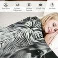 thumbnail image 3 of PRATYUS All Season Highland Cow Bed Blanket Kids,Sunflower Floral Western Cow Bull Throw Blanket Flannel Fuzzy Blanket for Kids Boys Girls,Blanket Room 50x60in, 3 of 6