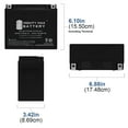 thumbnail image 2 of YTX20L-BS Battery pour Harley-Davidson FLSTF Softail Fat Boy 1991-2014, 2 of 6