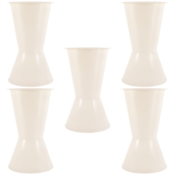 unbranded 5Ud Base Plástica Para Bouquet Floral Resistente Ideal Para Arreglos En Bodas