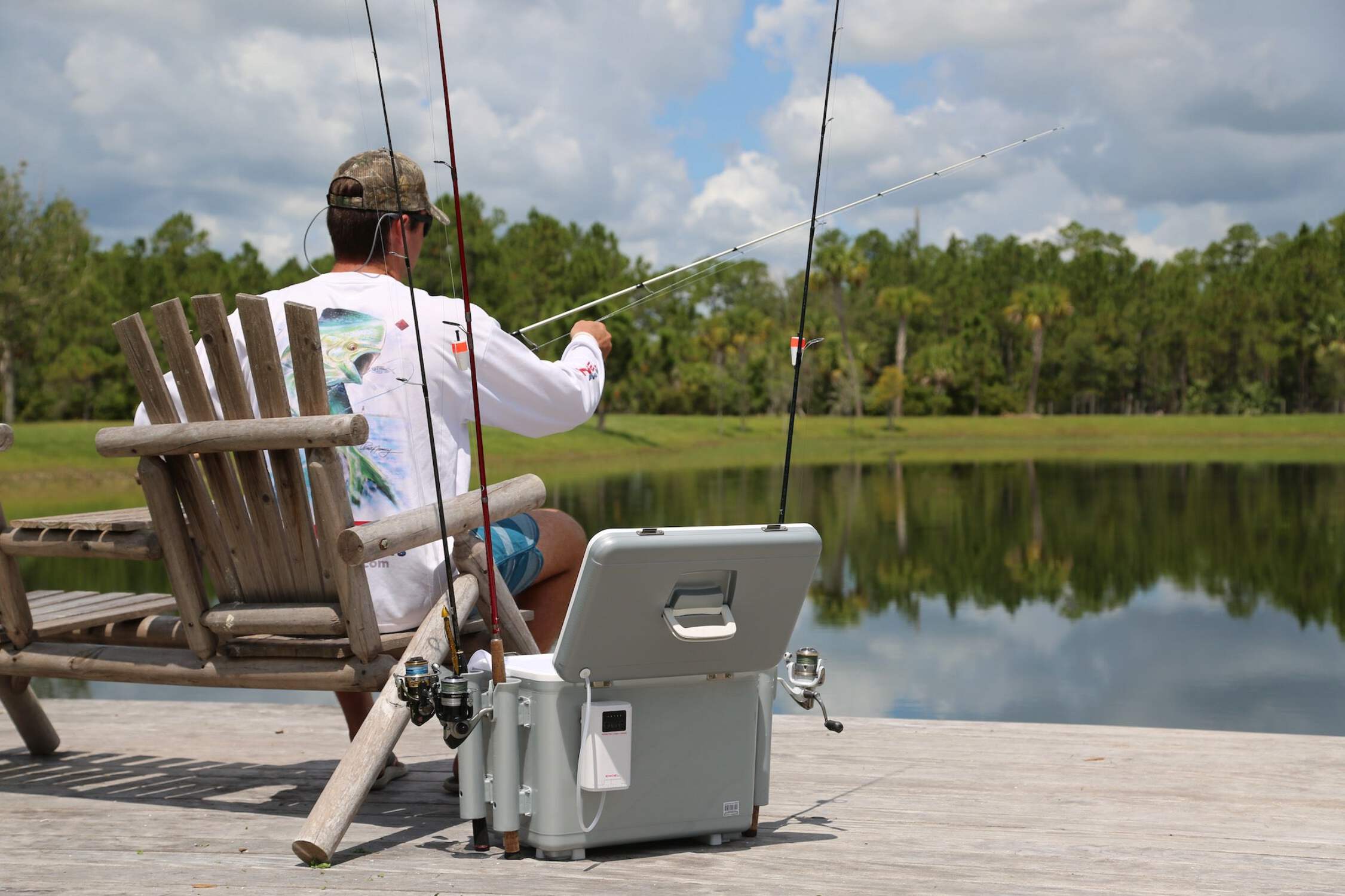 engel cooler fishing rod holders 30Qt Leak-Proof Drybox Cooler, Lunchbox with and the ENGEL 30 Qt Leak Engel 19 Qt. Cooler/Dry Box