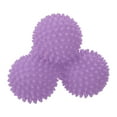 thumbnail image 1 of Uxcell 4 piezas de bolas de secado reutilizables para suavizante de telas, reduce el tiempo de secado, púrpura, 1 of 5