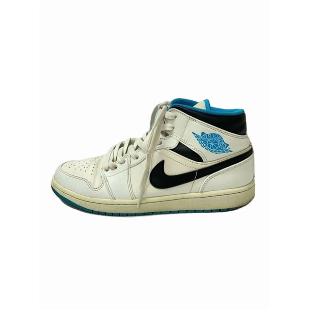 N I-K-E A i r-Jor-dan 1 Mid A i r-Jor-dan 1 Mid 27Cm Wht Idy46