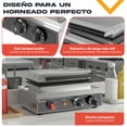 thumbnail image 4 of Maquina para Banderillas Gustark Temperatura 50° - 300°C Comercial Industrial Teflon Antiaderente Control Temperatura, 4 of 9