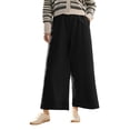 thumbnail image 2 of Womens Casual Pants Wide Leg Pants for Women Women's Casual Pants High Waisted Wide Leg Cropped Trousers for Everyday Wear and Outdoor Activities, 2 of 6