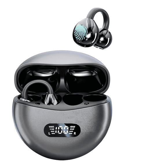 Audifonos Inalámbricos Conducción Ósea Bluetooth Deportivos Xtellar negro