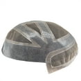 thumbnail image 3 of Human Hair Replacement System Hair Units Thin Mono Combine with PU Hair, 3 of 6