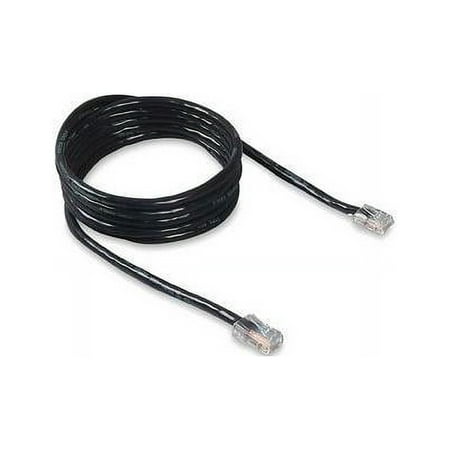 UPC: 0722868522745 | Belkin A3L781-07-BLK 7 ft. Cat 5E Black RJ45M/RJ45M Snagless Patch Cable