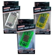 Zummy Mini Retro Gaming Console 26 Classic Video Games Keychain Pendant (3 Pack)