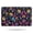 Colorful Psychedelic Mushroom, variant on Colorful Psychedelic Mushroom Black Pattern Bathroom Rugs Mat,Non Slip Microfiber Bathroom Rug,Rubber Backing,Soft Bathroom Mats for Bathroom Floor,Tub and Shower,17x27in(43x68cm)