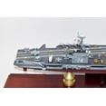 thumbnail image 6 of USS John C Stennis CVN-74 Nimitz Class Carrier Model, Navy, Mahogany, 24 inch, Nimitz Class, 6 of 10