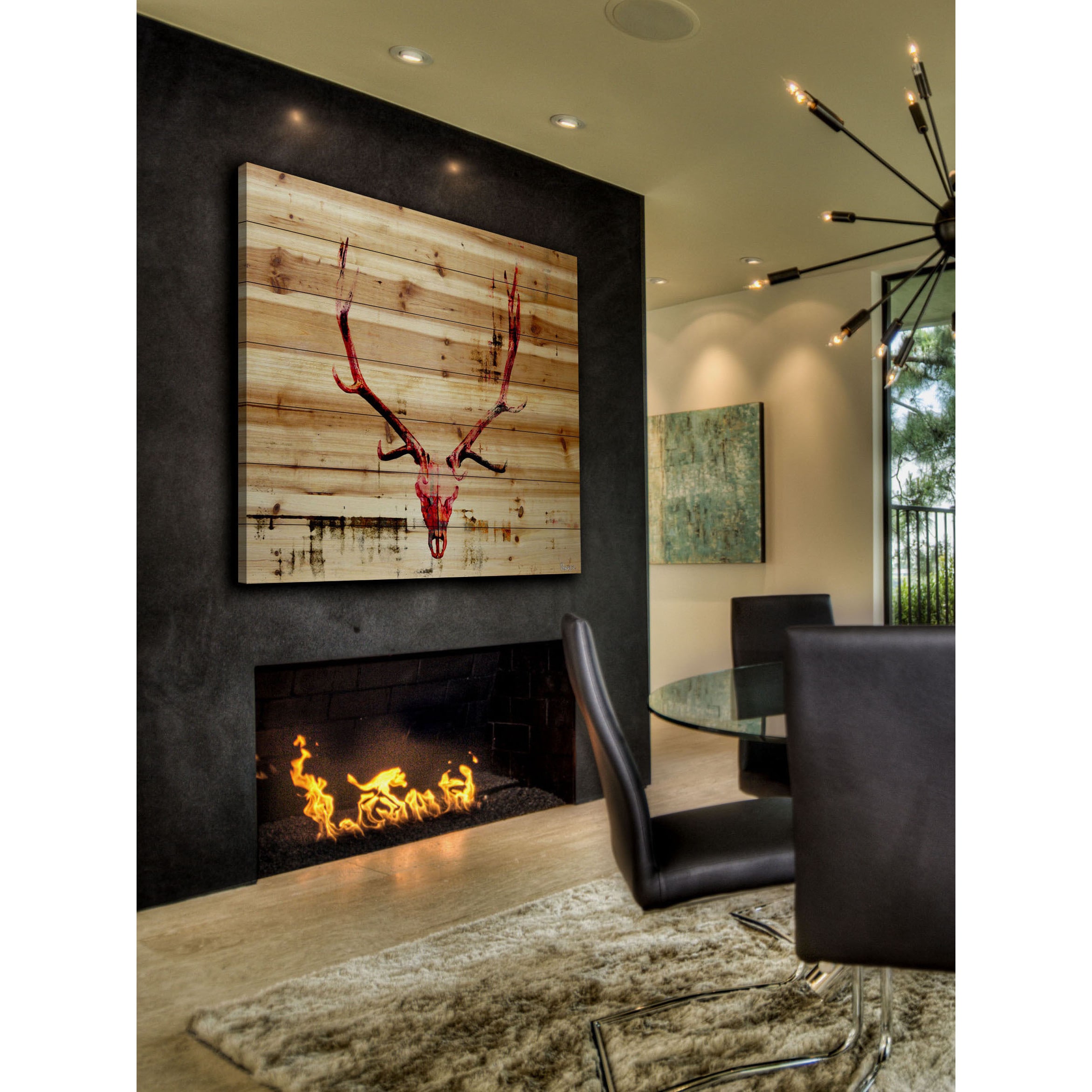 Parvez Taj Hot Temper Pinewood Wall Art