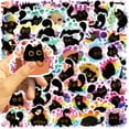 thumbnail image 4 of 50Counts Kitten Sticker Water Resistant Aesthetic Sticker for Scrapbook Journal Phone Guitar Laptop Kid Reward Sticker, 4 of 4